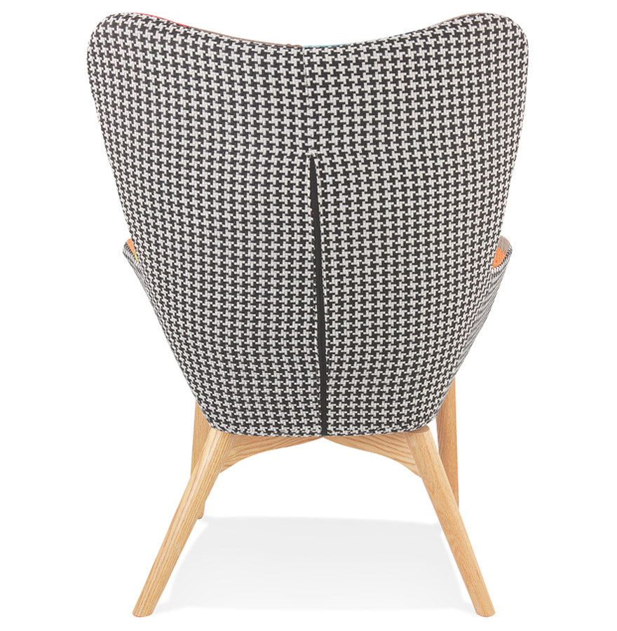 Fauteuil DAISY - meerkleurig - stof