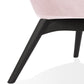 Sessel MELCHIOR – rosa – Stoff aus weichem Samt