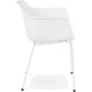 Chair OUTSIDE - white - plastic
