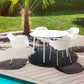 Chair OUTSIDE - white - plastic