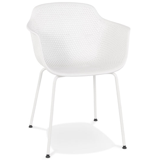 Chair OUTSIDE - white - plastic