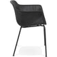 Chair OUTSIDE - black - plastic