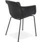 Chair OUTSIDE - black - plastic