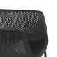 Chair OUTSIDE - black - plastic