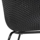 Chair OUTSIDE - black - plastic