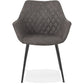 Chair VAFFLA - dark gray fabric