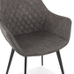 Chair VAFFLA - dark gray fabric