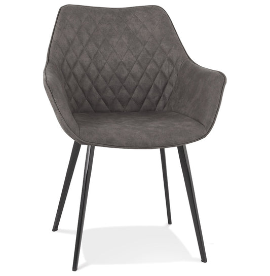 Chair VAFFLA - dark gray fabric