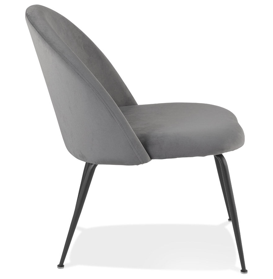 Chair MAGDA - light gray - fabric