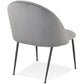 Chair MAGDA - light gray - fabric