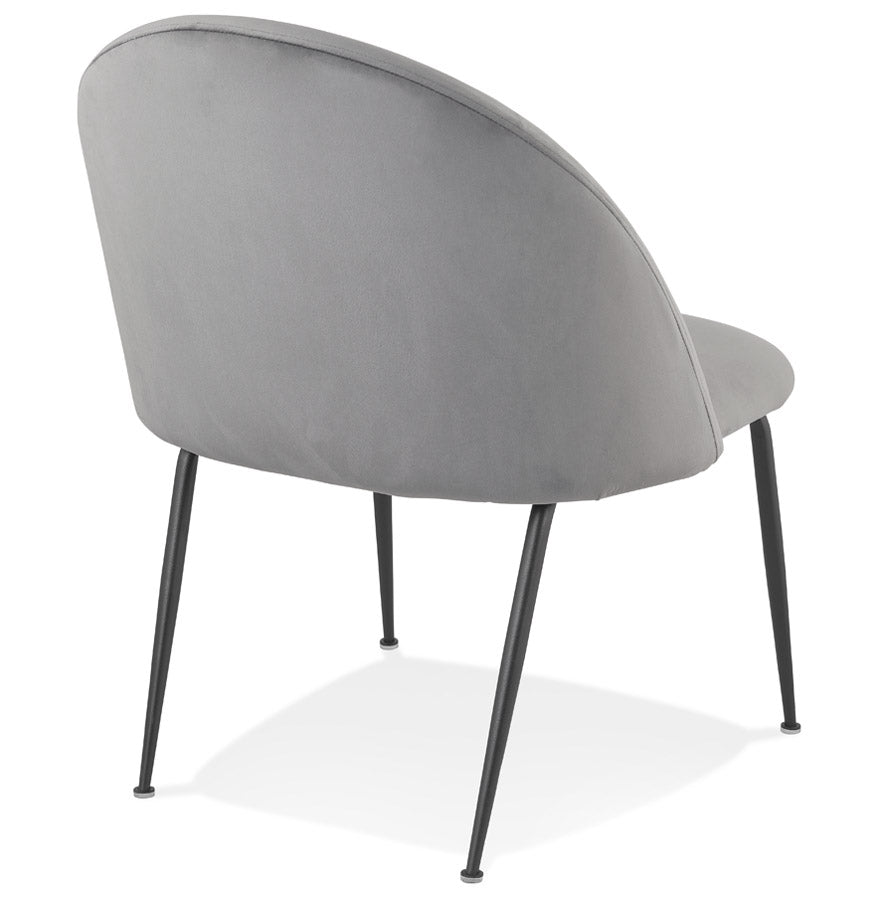 Chair MAGDA - light gray - fabric