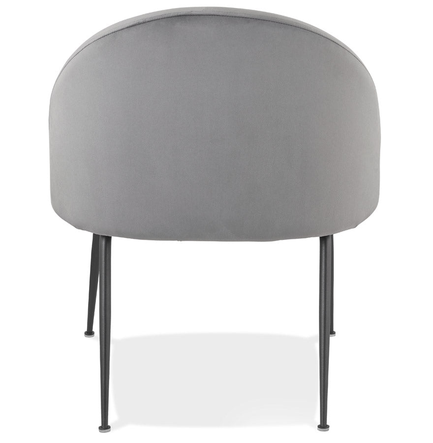 Chair MAGDA - light gray - fabric