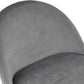 Chair MAGDA - light gray - fabric
