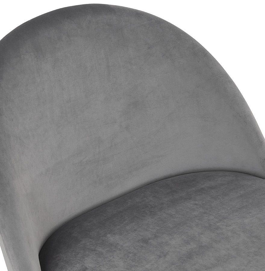 Chair MAGDA - light gray - fabric