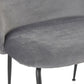 Chair MAGDA - light gray - fabric