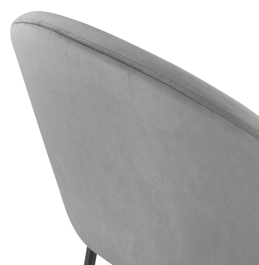 Chair MAGDA - light gray - fabric