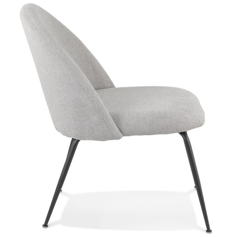 Chair HAGU - gray - fabric