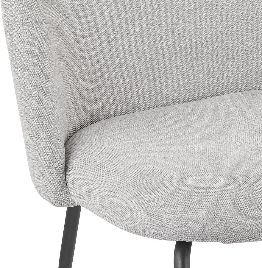 Chair HAGU - gray - fabric