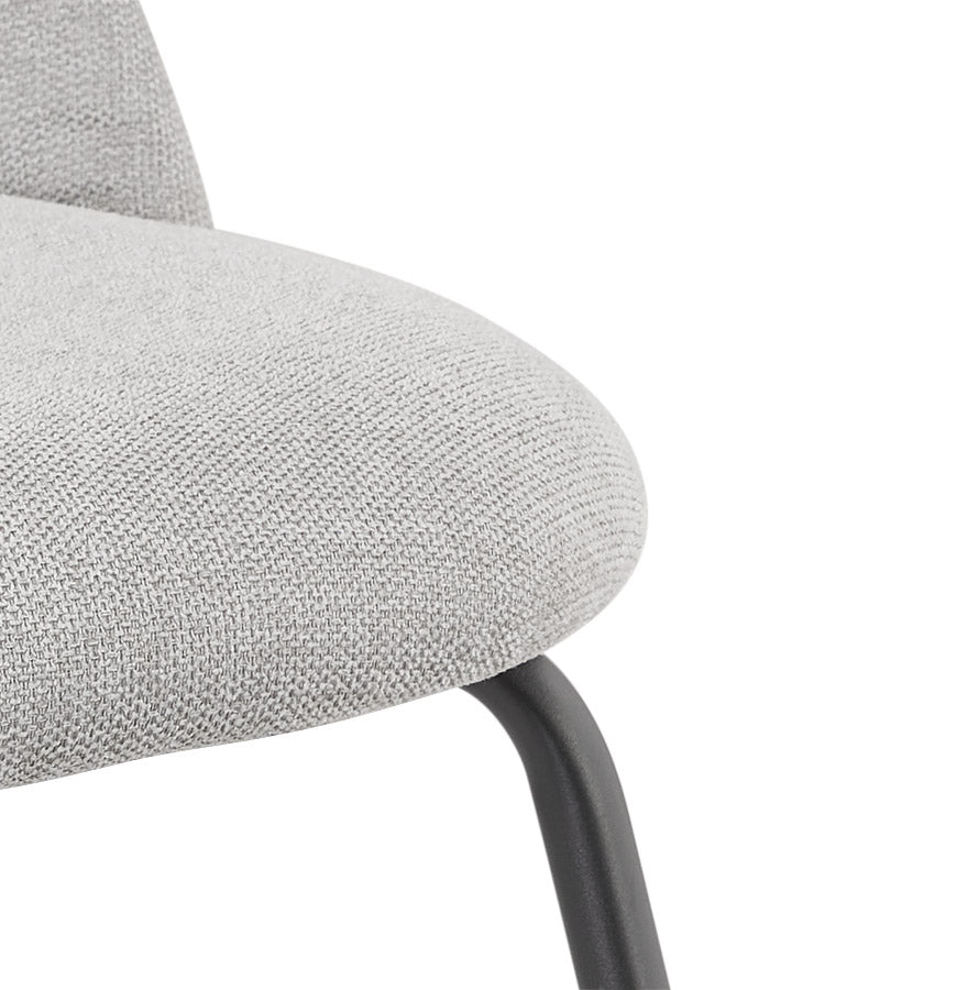 Chair HAGU - gray - fabric