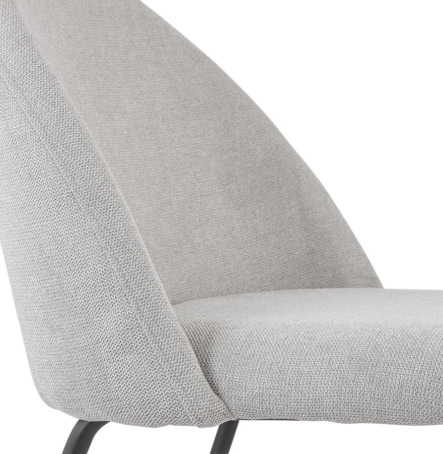 Chair HAGU - gray - fabric