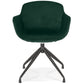 Chair KRAMPO - green - fabric