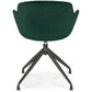 Chair KRAMPO - green - fabric