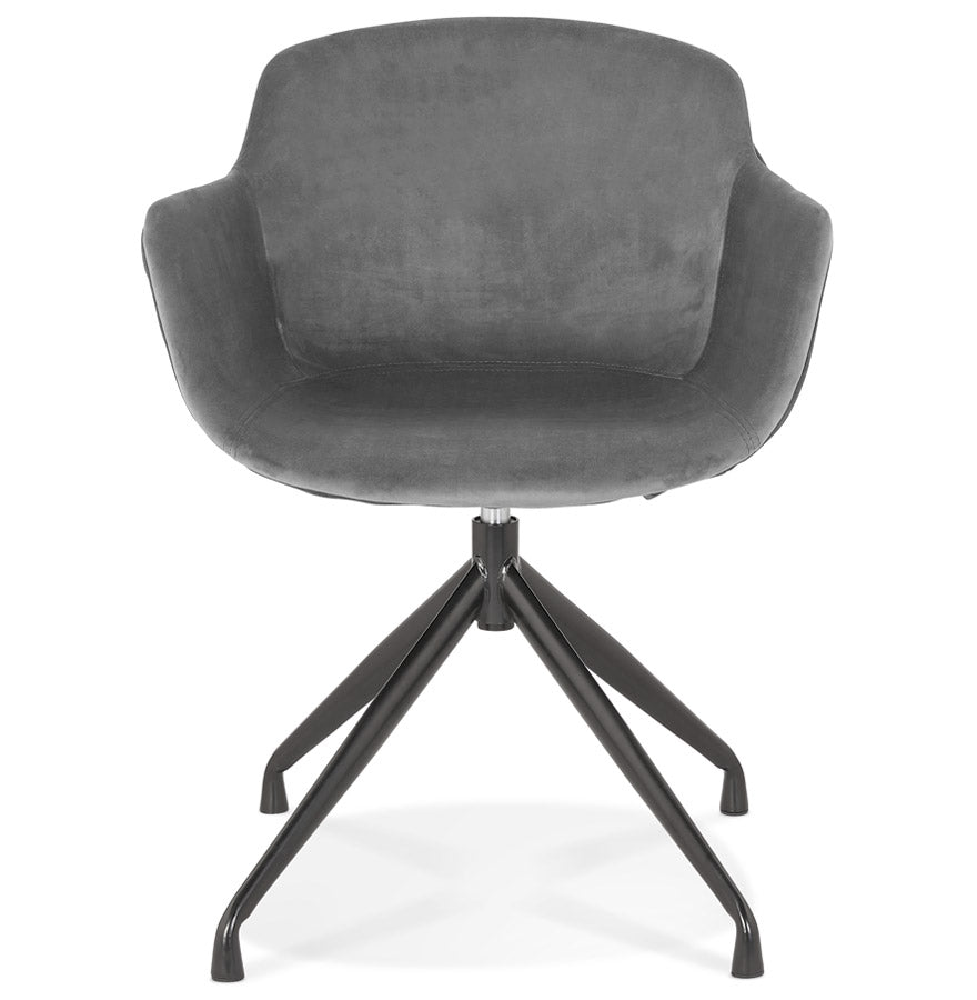 Chair KRAMPO - gray - fabric