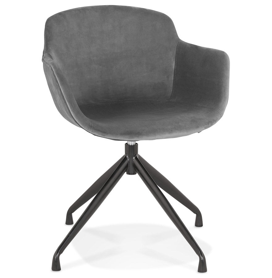 Chair KRAMPO - gray - fabric