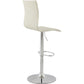 Barhocker SOHO - Creme - Kunstleder
