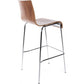 Barhocker COBE - Walnuss - Holz