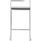 METO bar stool - black - imitation leather