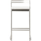 METO bar stool - black - imitation leather