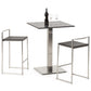 METO bar stool - black - imitation leather
