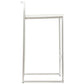 METO bar stool - white - imitation leather