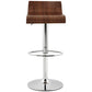 Barkruk VALNOT - walnoot - hout