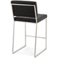 Bar stool DOD - black - imitation leather