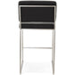 Bar stool DOD - black - imitation leather