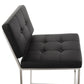 Bar stool DOD - black - imitation leather