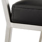 Bar stool DOD - black - imitation leather
