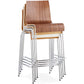 Barhocker COBE – Zebrano – Holz