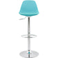 Barhocker SUKI - Blau - Kunstleder