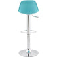 Barhocker SUKI - Blau - Kunstleder