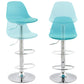 Barhocker SUKI - Blau - Kunstleder