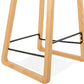 Barhocker ASTORIA - grau - Kunststoff