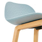 Barhocker ASTORIA - blau - Kunststoff