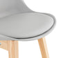 Barhocker APRIL MINI - grau - Kunststoff