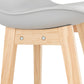 Barhocker APRIL MINI - grau - Kunststoff
