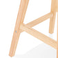 Barhocker APRIL MINI - grau - Kunststoff
