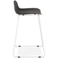 Barhocker SLADE MINI - schwarz - Kunststoff