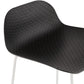 Barhocker SLADE - schwarz - Kunststoff